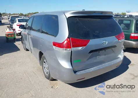 2014 Toyota Sienna L V6 7 Passenger из США, поврежденный, VIN 5TDZK3DC3ES503436